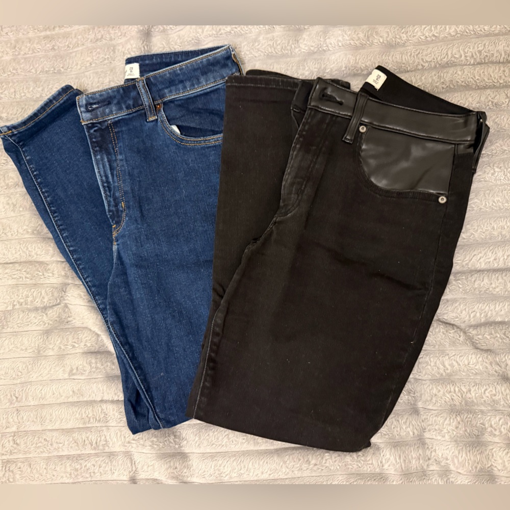 Abercrombie & Fitch Black Denim Pants